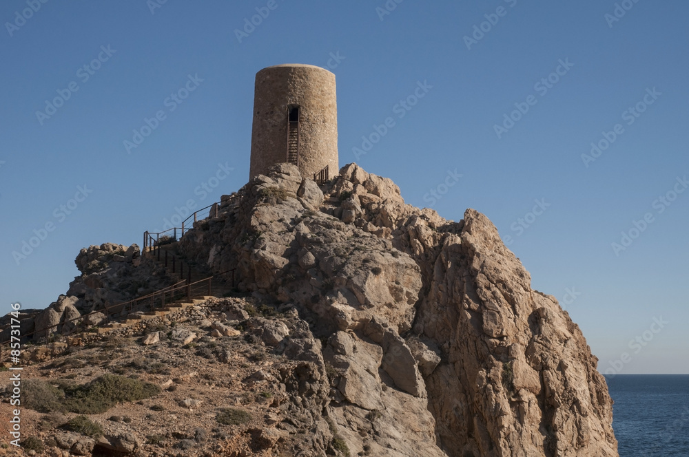 Torre del Peñon en Mojácar