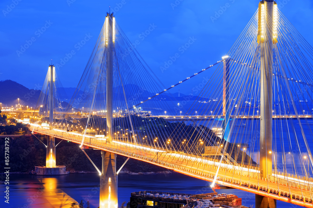 Naklejka premium highway bridge