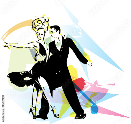 Latino Dancing couple