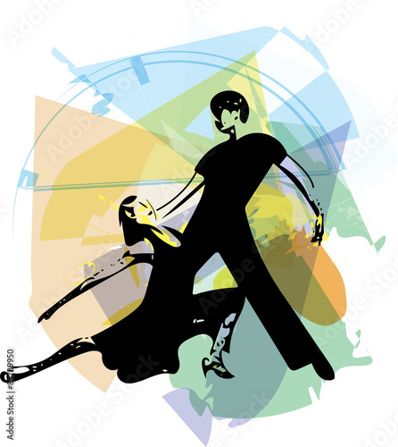 Latino Dancing couple