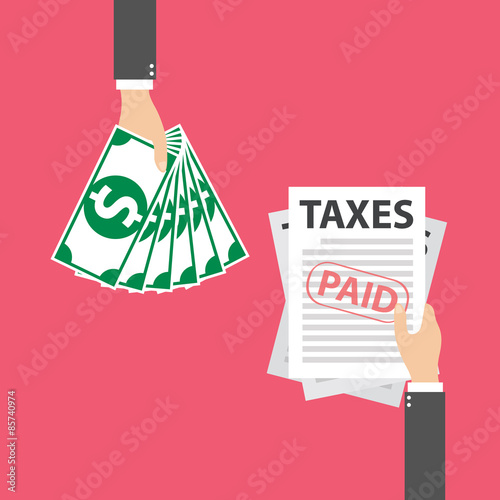 taxes icon design, vector1