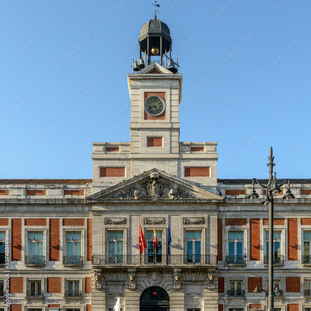 Naklejka premium Madrid, Puerta del Sol