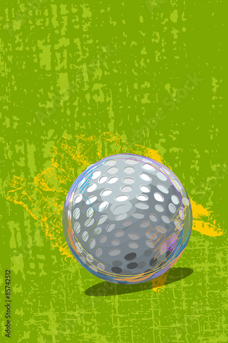 Golf Ball
All elements are in separate layers and grouped.