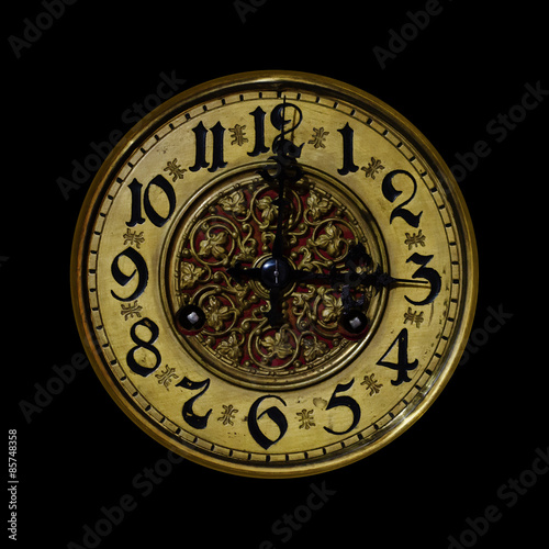 Quadrante di orologio antico © giadophoto
