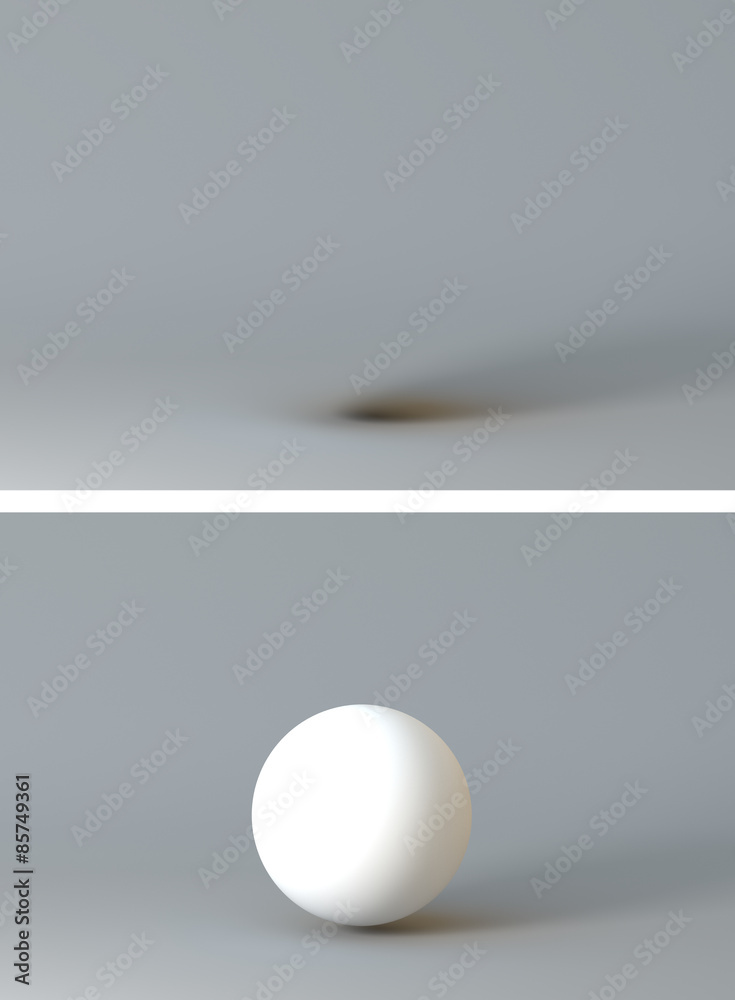 Drop shadow on an empty grey background. The bottom panel shows the object that cast the shadow for reference. Drop shadow on an empty grey background. The bottom panel shows the object that cast the shadow for reference.