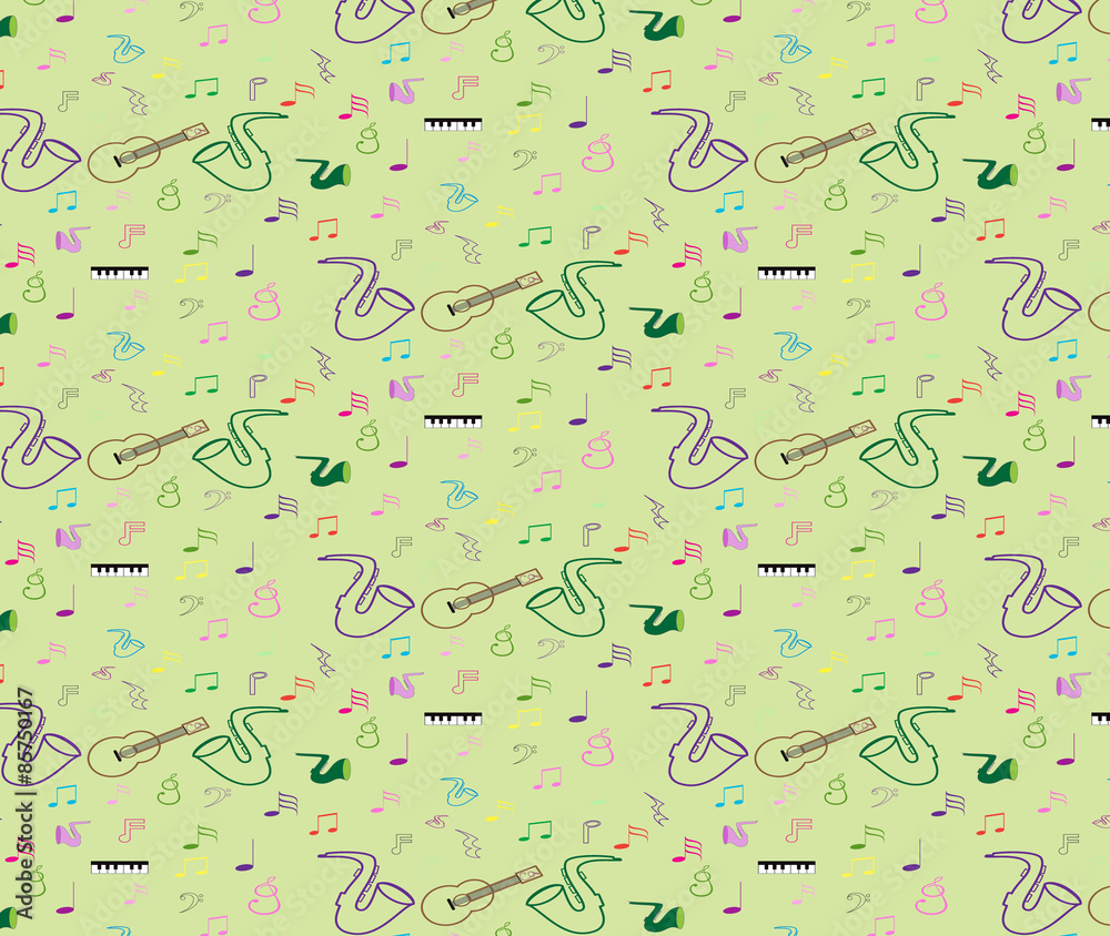 musical notes for use as wallpapers and pattern musical notes for use as wallpapers and pattern