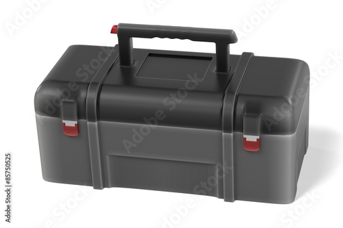 3d render of tool box