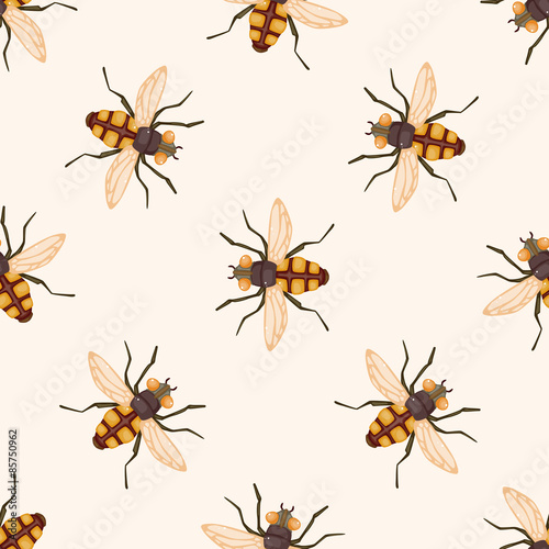 bug cartoon , cartoon seamless pattern background