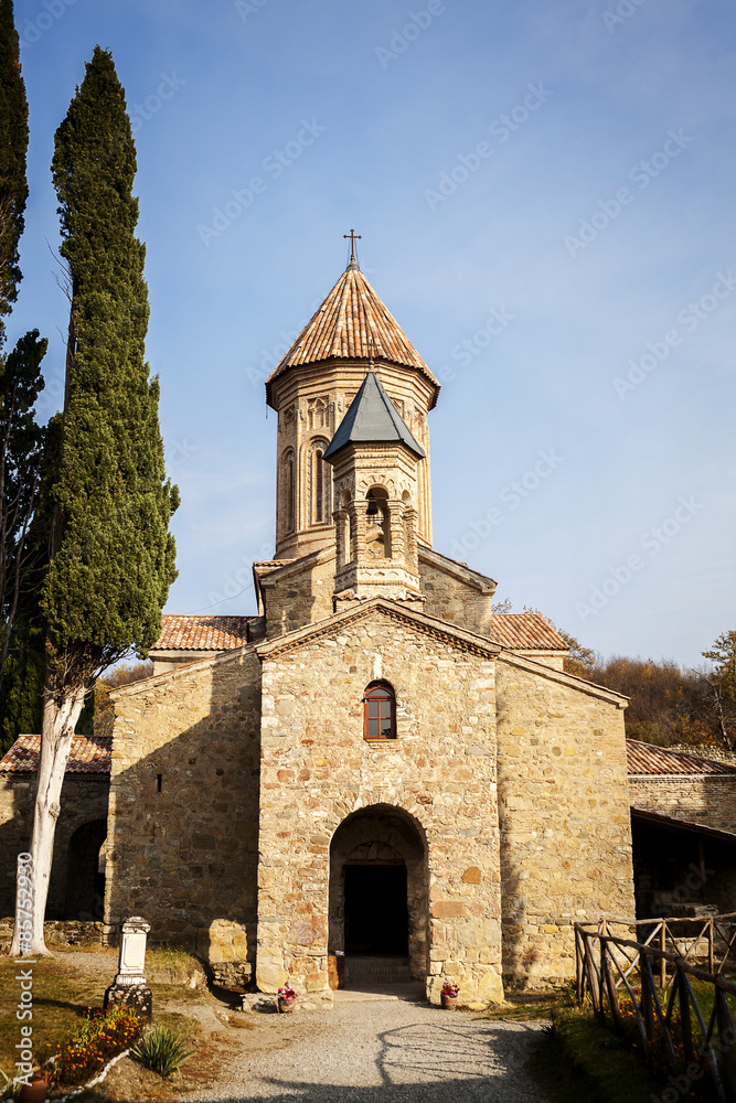 Ikalto monastery in Kakheti region, Georgia