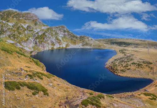 Bubreka (Kidney) lake in Rila mountain, Bulgaria © todoryankov