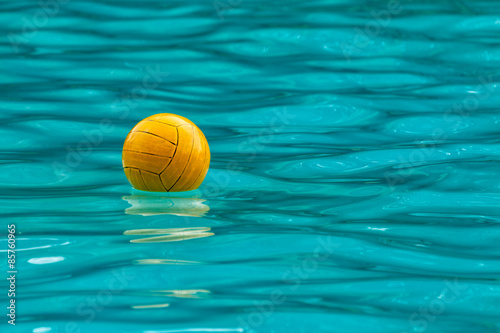  Ball floating on swimming pool