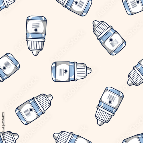 Eye drops , cartoon seamless pattern background