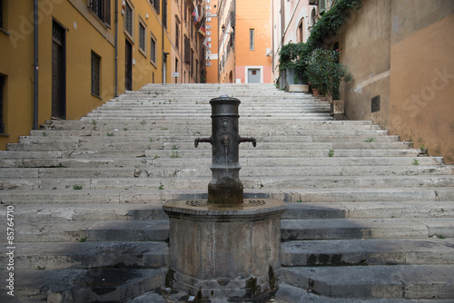 Billede på lærred Fontana delle 3 cannelle