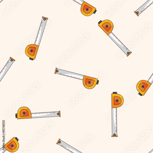 Tape measure , cartoon seamless pattern background