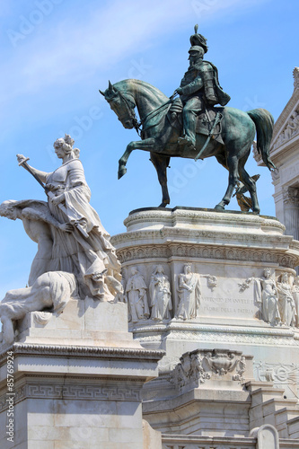 Vittorio Emanuele in Rome  Italy