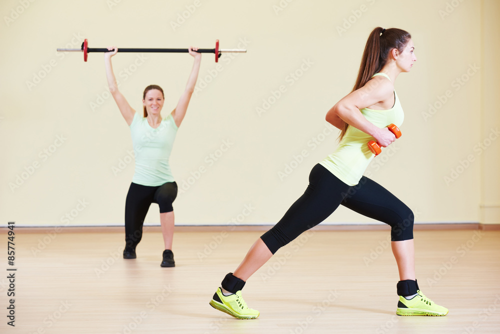 fitness excercises with dumbbells