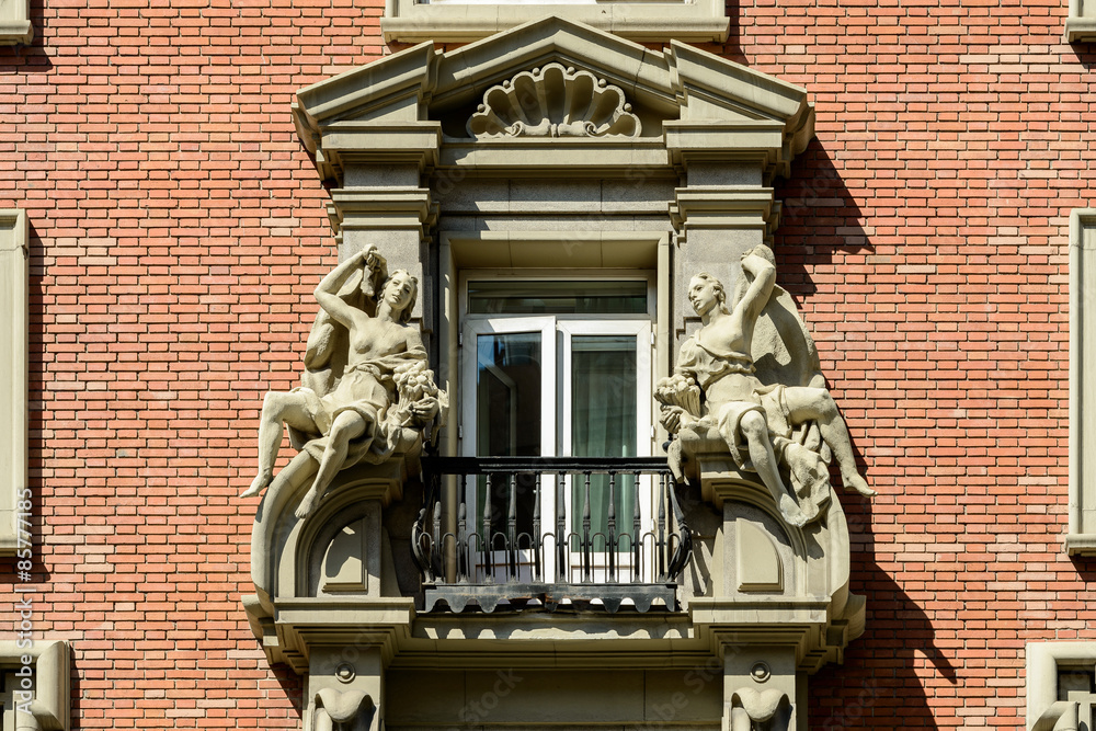 Madrid, facciata palazzo