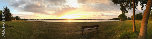 Die totale Entspannung - Abendstimmung am See