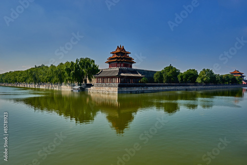 Outside Wall Forbidden City Beijing China  © snaptitude