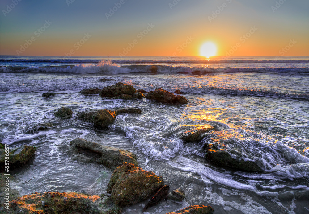 First LIght Over the Atlantic