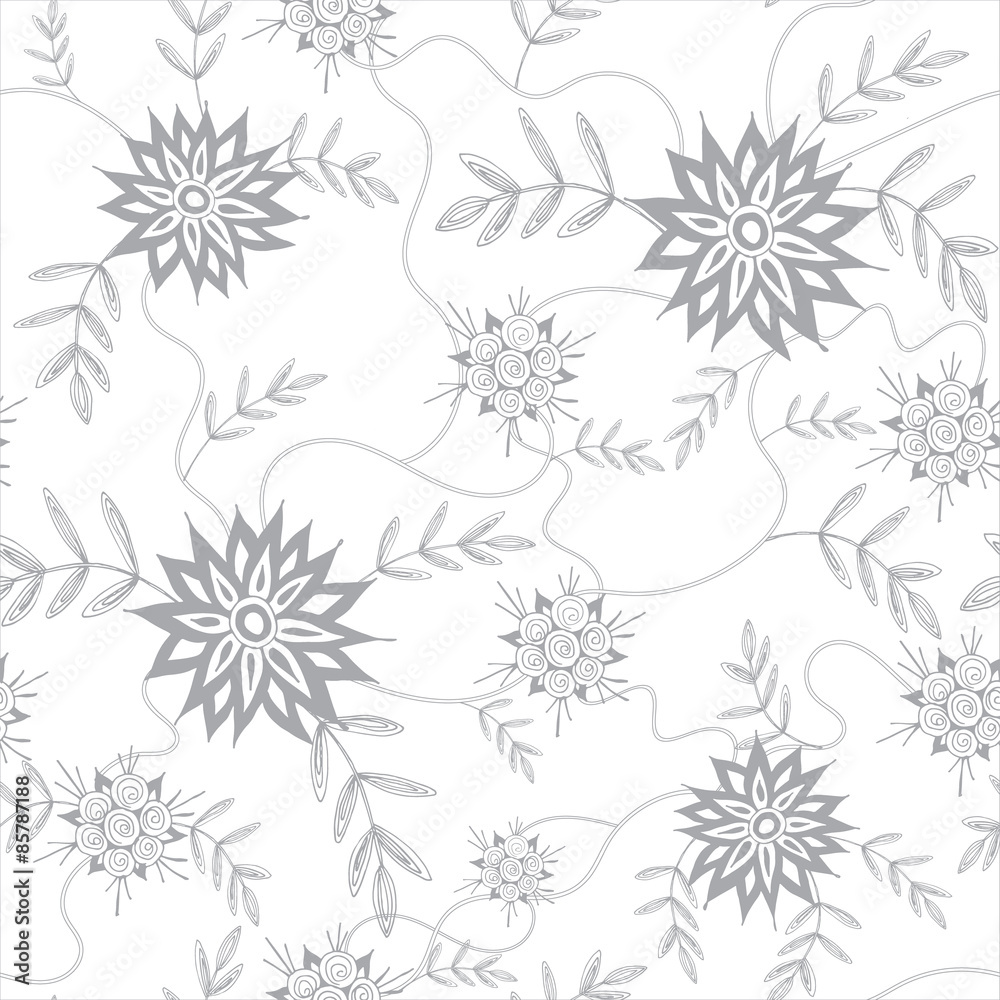 Floral seamless pattern Floral seamless pattern
