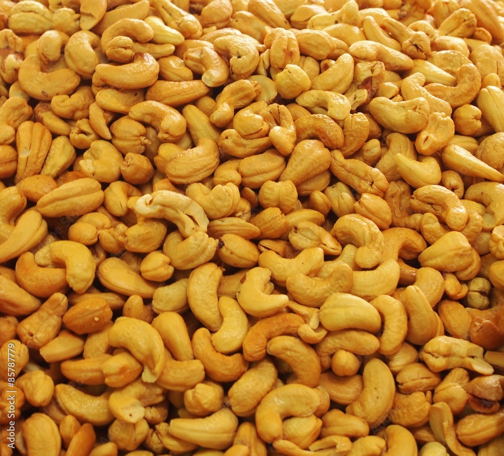 Cashew nuts closeup food background. Cashew nuts closeup food background.