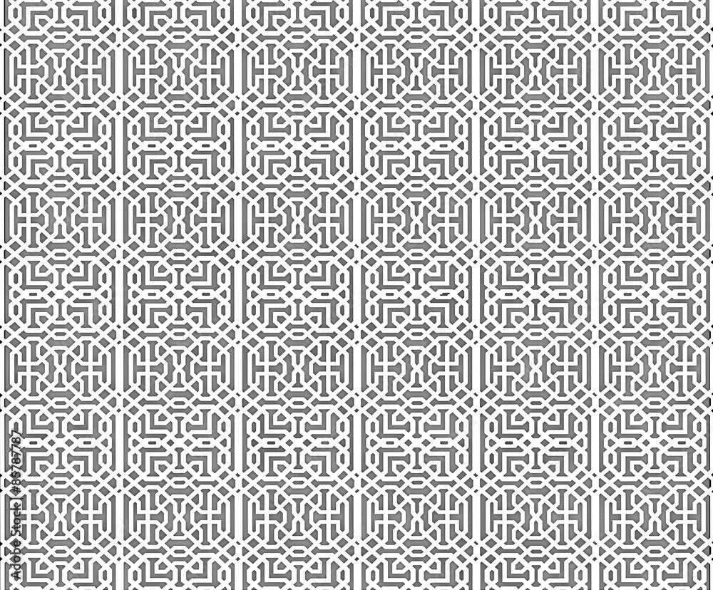 Naklejka premium Arabic seamless pattern