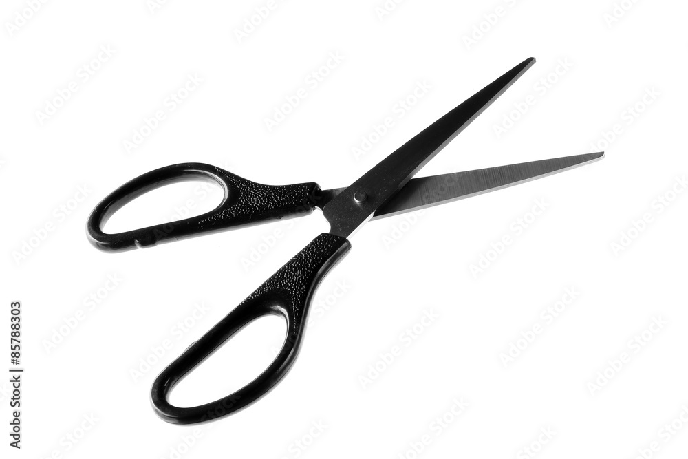 Black scissors Black scissors