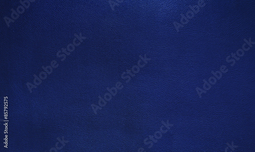 Blue leather texture background