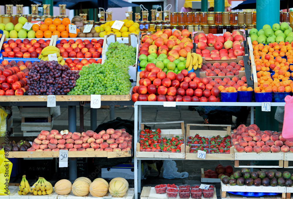 Fruits stall