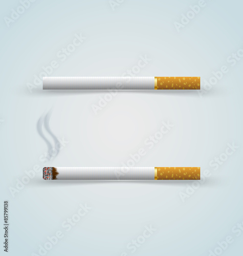 Two cigarettes