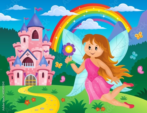 Happy fairy theme image 3