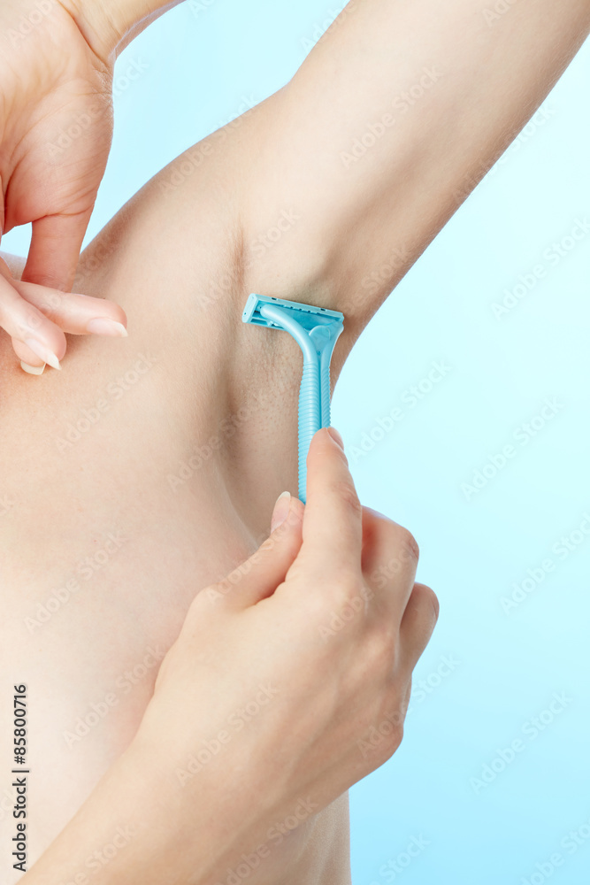 Shave armpit Shave armpit
