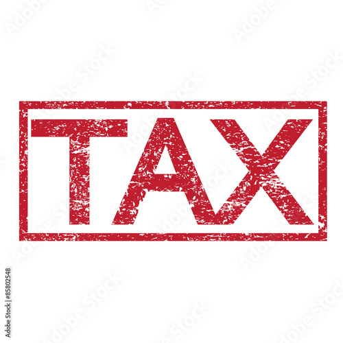 Stamp text TAX