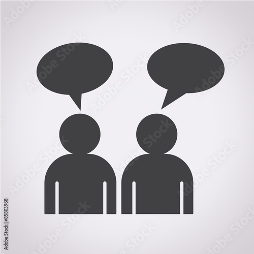people talk icon