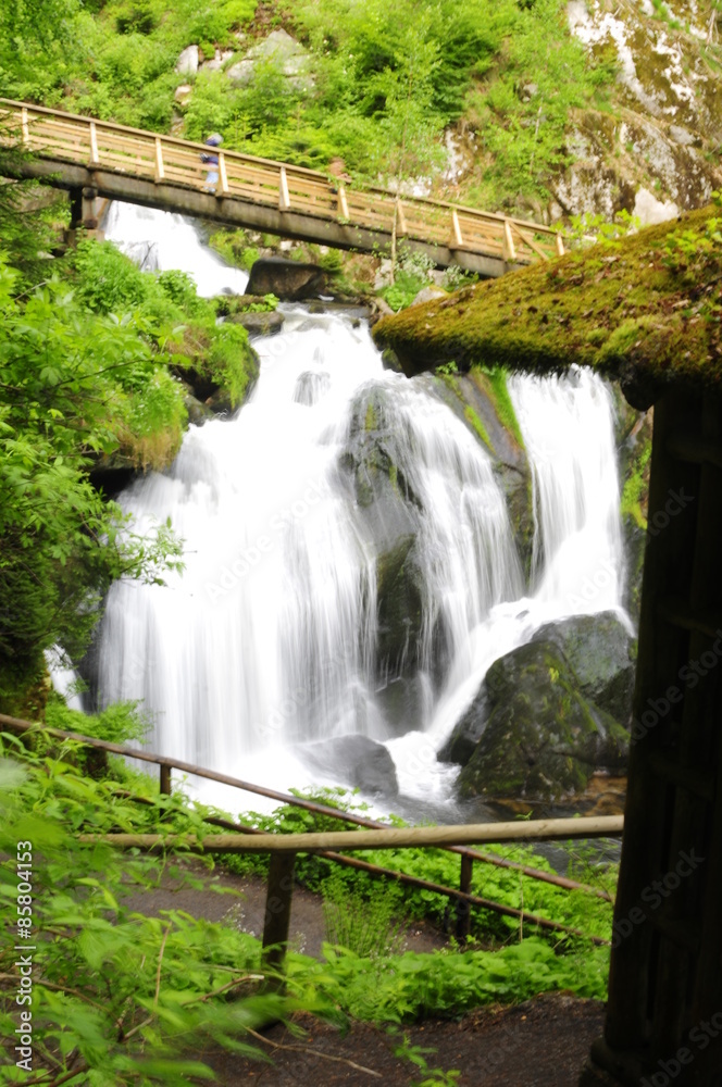 Triberg Waterfalls in Black Forest (Schwarzwald), Germany Triberg Waterfalls in Black Forest (Schwarzwald), Germany