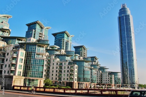 St George Wharf Tower in London photo