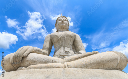 white buddha