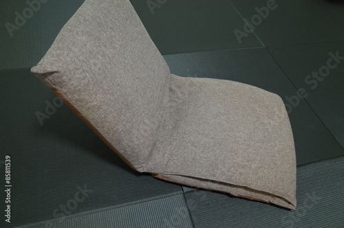 legless chair in Japan photo