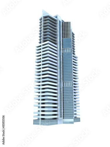 single skyscraper