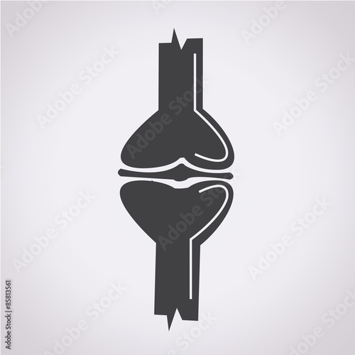 Knee joint icon