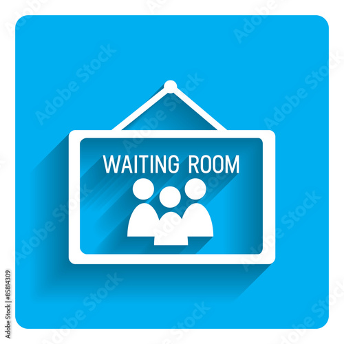 Waiting room icon
