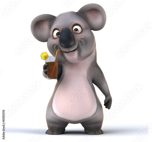 Fototapeta Naklejka Na Ścianę i Meble -  Fun koala
