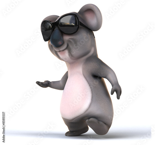 Fototapeta Naklejka Na Ścianę i Meble -  Fun koala