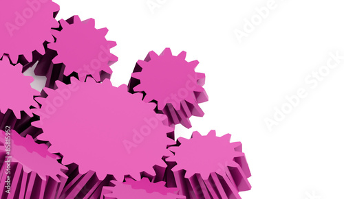 Pink gears mechanism concept