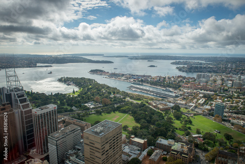 Canvas Print Promenade à Sydney