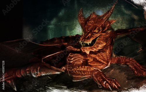 red dragon
