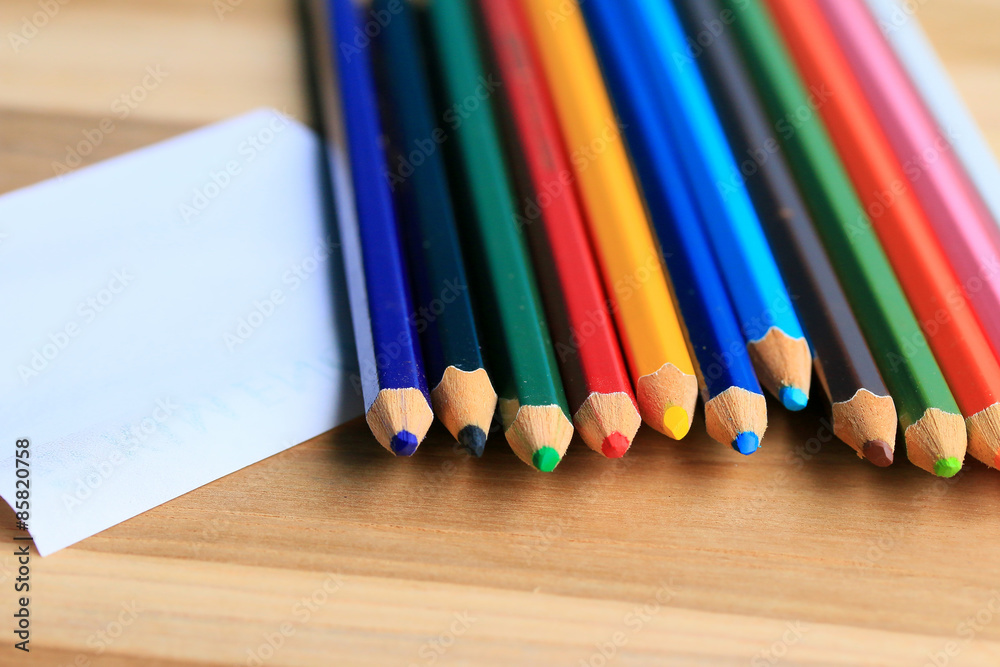 Fototapeta premium Colorful pencils
