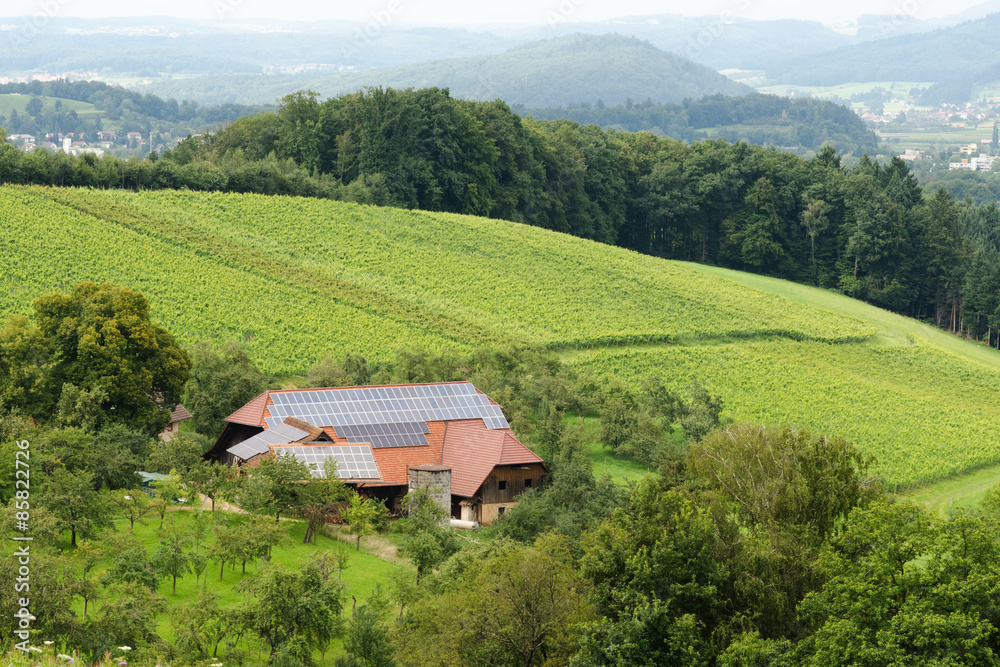 Schwarzwaldbauernhof mit Solaranlage