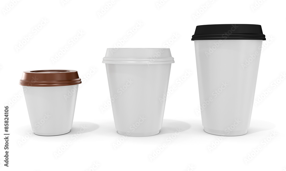 3d blank coffee cups 3d blank coffee cups